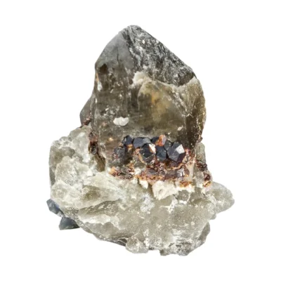 Опушен Кварц, Спесартин