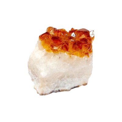 Друза Цитрин, Кварц