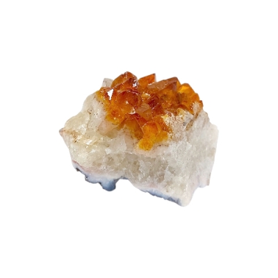 Друза Цитрин, Кварц