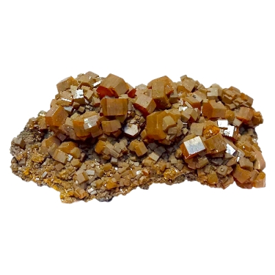 Ванадинит - Друза с едри Ванадинитови Кристали