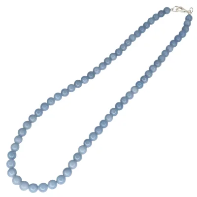 Колие Ангелит Топче 6 мм със Сребро 925