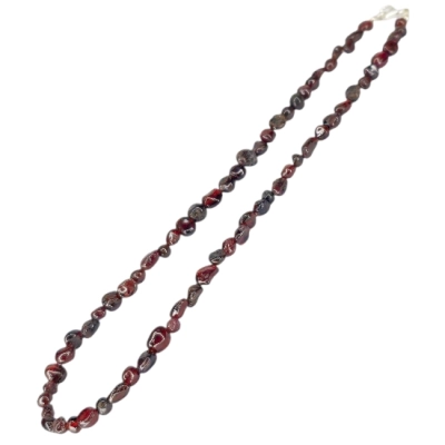 Колие Гранат Алмандин със Сребро 925