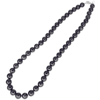 Колие Нуумит Топче 9 мм със Сребро 925