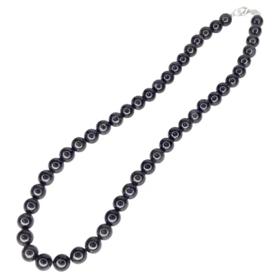 Колие Нуумит Топче 8 мм със Сребро 925