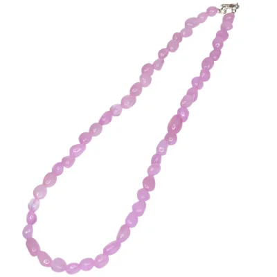 Колие Розов Кварц със Сребро 925