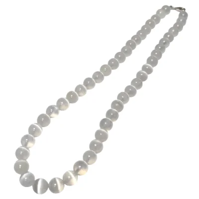 Колие Селенит Топче 8,5 мм