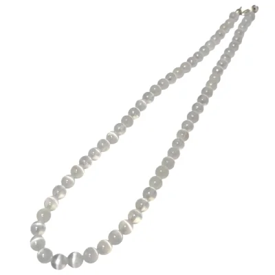 Колие Селенит Топче 6,5 мм