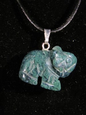 Медальон Слон - Мъхов Ахат