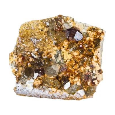 Спесартин, Албит, Опушен Кварц, Микроклин