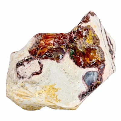 Мексикански Огнен Опал на Скала Риолит- тип "Кантера Опал"