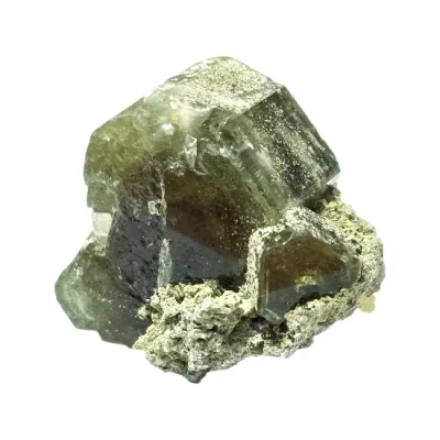 Флуорапатит с Флуорит 
