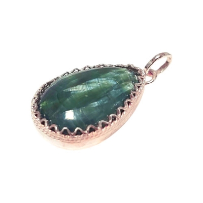 Медальон Серафинит със Сребро 925