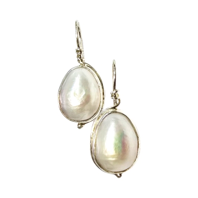 Обици Перла със Сребро 925