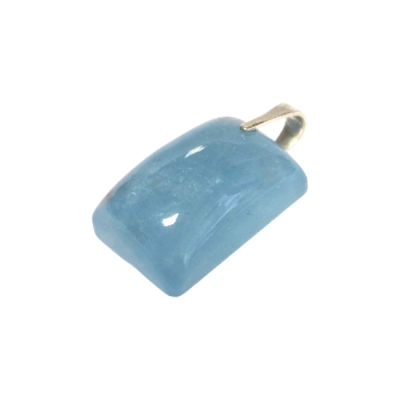 Медальон Аквамарин със Сребро 925