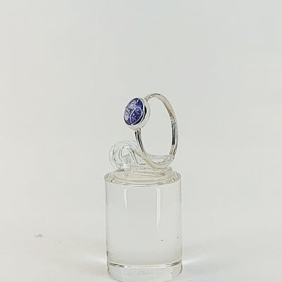 Пръстен Танзанит, Сребро  925/1000