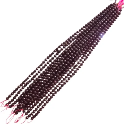 Наниз Гранат Алмандин Топче 8 мм 