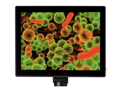 Цифрова камера за микроскоп Levenhuk MED 5M с течнокристален дисплей 9,4'