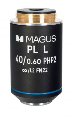 Обектив MAGUS 40HP 40х/0,60 Plan L phase PHP2 ∞/1,2 WD 3,5 mm