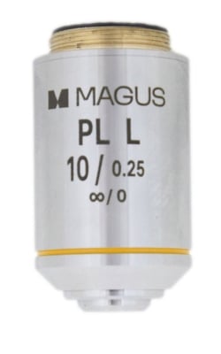 Обектив MAGUS 10PLL 10х/0,25 Plan L WD 5,00 mm