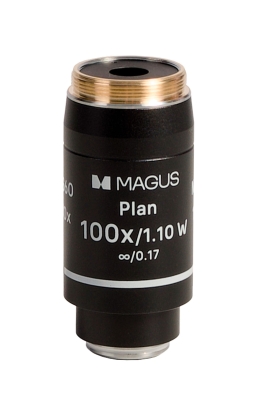 Обектив MAGUS 100PL60 W Plan 100х/1,10 ∞/0,17 H 60 mm