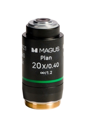 Обектив MAGUS 20PL60V Plan 20х/0,40 ∞/1,2 H 60 mm