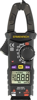 Цифрови амперметър клещи Ermenrich Ping MK10