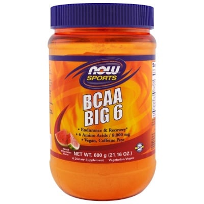 BCAA BIG - увеличава издържливостта и енергията - 600 гр., НАУ ФУДС