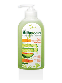 ХИДРАТИРАЩ И ИЗМИВАЩ ГЕЛ ЗА ЛИЦЕ АКВА - 200 мл., BILKA