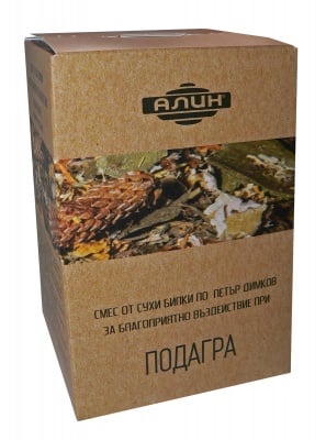 БИЛКОВА СМЕС ПРИ ПОДАГРА - 280 гр., АЛИН
