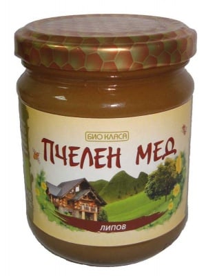 БИО ПЧЕЛЕН МЕД ЛИПА 275 гр., БИО КЛАСА