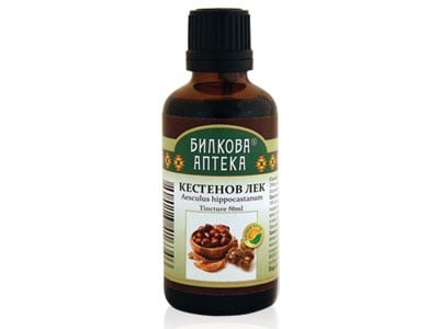 ТИНКТУРА КЕСТЕНОВ ЛЕК – помага при разширени вени, артрит и ревматизъм, течна форма x 50 мл., BIOHERBA HEALTH CARE