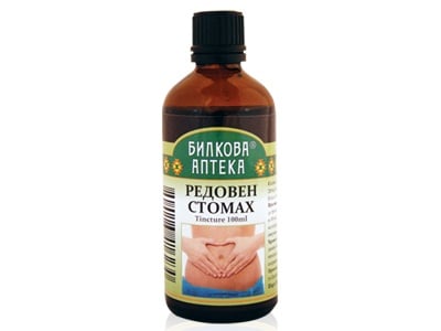 ТИНКТУРА РЕДОВЕН СТОМАХ– подходяща при запек, течна форма x 100 мл., BIOHERBA HEALTH CARE