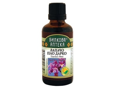 ТИНКТУРА ЛАПАЧО ПАО ДАРКО - за храносмилателната и ендокринната система, течна форма х 50 мл.,BIOHERBA HEALTH CARE