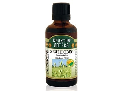 ТИНКТУРА ЗЕЛЕН ОВЕС - помага при диети и сваля нервното напрежение, течна форма x 50 мл., BIOHERBA HEALTH CARE