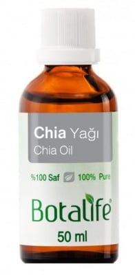 МАСЛО ОТ СЕМЕНА НА ЧИА - най-богатия източник на Омега 3 - 50 мл.