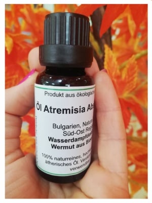 100% Био етерично масло от Бял пелин (Artemisia Absinthium) 20 мл., произход България