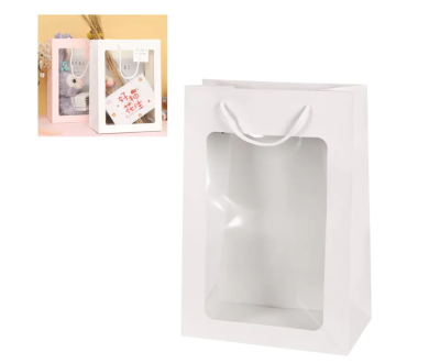 Опаковъчна чанта с ПВЦ прозорец - 35 см. х 25 см. х 15 см.