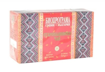 ЧАЙ БИЛКОВ СТАРОПЛАНИНСКИ - х 20 броя филтърни пакетчета, БИОПРОГРАМА