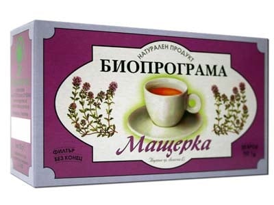 ЧАЙ МАЩЕРКА - х 20 филтърни пакетчета, БИОПРОГРАМА