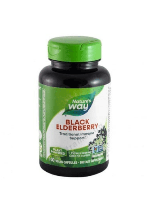 ЧЕРЕН БЪЗ - при кашлица и простудни заболявания - капсули 575 мг. х 100, NATURE'S WAY