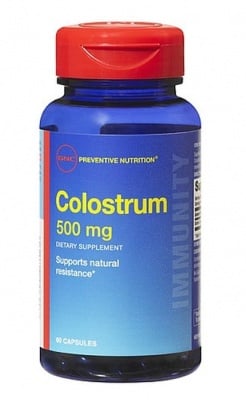 КОЛАСТРА - за силен имунитет - капсули 500 мг. х 60, GNC