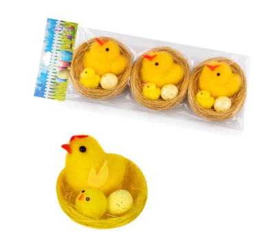 Декорация пиленца в гнездо /3 броя/