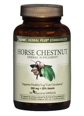 ДИВ КЕСТЕН - подпомага кръвообращението на долните крайници - капсули 300 мг. х 100, GNC