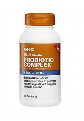МУЛТИ СТРЕЙН ПРОБИОТИК - подпомага стомашно-чревния тракт - капсули х 100, GNC