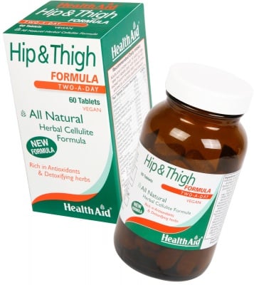 ФОРМУЛА БЕДРА И ХАНШ - Комплекс от билки с мощен ефект върху целулита - 60 таблетки