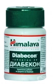 ДИАБЕКОН – подобрява обмяната на веществата – таблетки х 30, THE HIMALAYA DRUG CO