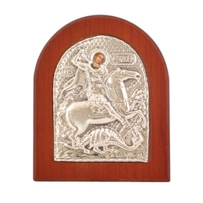 ЗЛАТИСТА ИКОНА СВЕТИ ГЕОРГИ ПОБЕДОНОСЕЦ - VALENTI