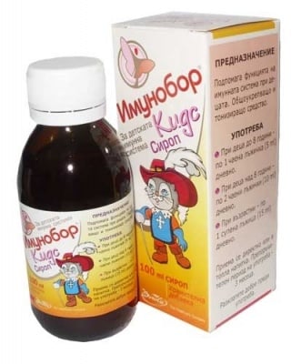 ИМУНОБОР КИДС СИРОП - мощен имуностимулатор - 100 мл., BOROLA