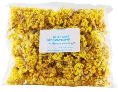 ЖЪЛТ СМИЛ /БЕЗСМЪРТНИЧЕ/ - при запек, възпаление на жлъчката, черния дроб и др.