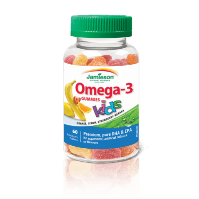 ОМЕГА - 3 ЗА ДЕЦА - стимулират мускулния растеж и повишават имунитета * 60 желирани дражета